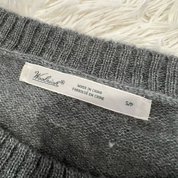 Woolrich Frost Grey Owl  Sweater - size S - Picture 4 of 6